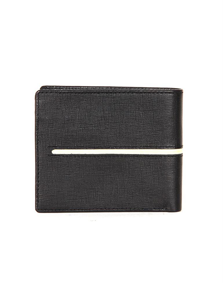 U.S. Polo Assn. Men Genuine Leather  Solid  Black Wallet